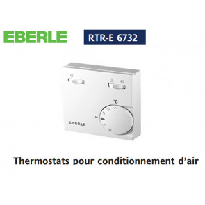 Thermostat d'ambiance pour la climatisation RTR-E 6732 de "Eberle"