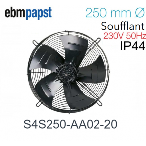 Ventilateur hélicoïde S4S250-AA02-20 de EBM-PAPST