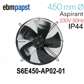 Ventilateur h&eacute;lico&iuml;de S6E450-AP02-01 de EBM-PAPST