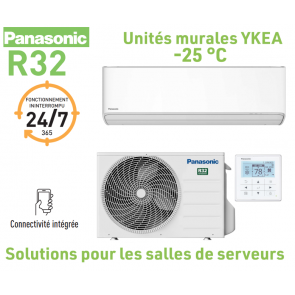 Panasonic Unit&eacute; murale professionnelle Inverter -25&deg;C KIT-Z35-YKEA-1