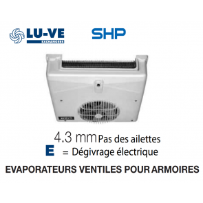 Evaporateur pour armoire SHP 6 E de LU-VE - 470 W