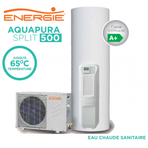 Pompe à chaleur AQUAPURA SPLIT 500 I de Energie