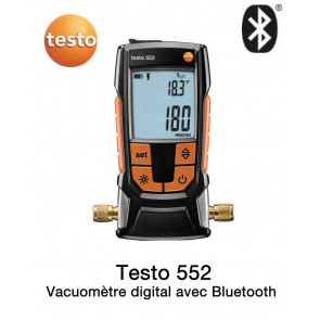 Testo 552 - Vacuomètre digital avec Bluetooth