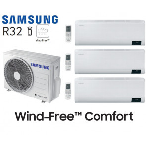 Samsung Wind-Free Comfort Tri-Split AJ052TXJ3KG + 3 AR07TXFCAWKN