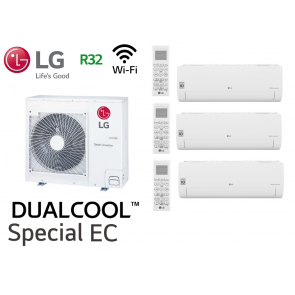 LG Bi-Split DUALCOOL Special EC MU4R25.U24A0 + 1 X S09EC.NSJS + 1 X S18EC.NSKS