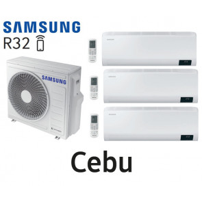 Samsung Cebu Tri-Split AJ068TXJ3KG + 2 AR07TXFYAWKN + 1 AR12TXFYAWKN