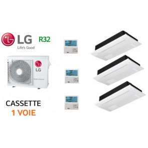LG Tri-Split Cassette 1 voie MU4R27.U24A0 + 3 X MT09R.NU1