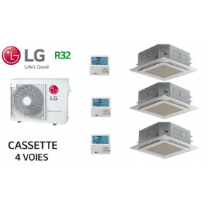 LG Tri-Split Cassette 4 voies MU4R25.U24A0 + 3 X CT09F.NR0