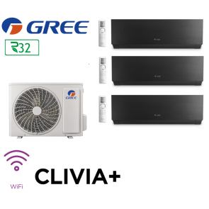 GREE Tri-split CLIVIA + FM 36 + 2 FM CLIVIA+ 9 gris + 1 FM CLIVIA+ 18 gris 