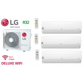 LG Tri-Split DELUXE WIFI MU3R21.U22 + 2 X DM07RK.NSJ + 1 X DC12RT.NSJ - R32