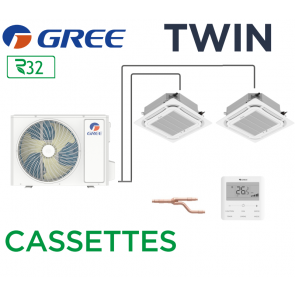 Gree Twin CDT 42 - 2 x CST 24 