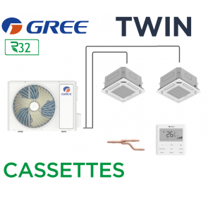 Gree Twin CDT 24 - 2 x CST 12