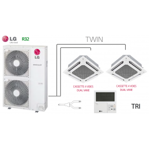 LG Twin Synchro UUD3.U30 + 2 x UT30F.NB0