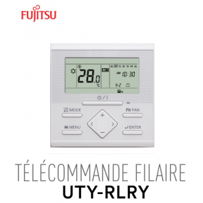 Télécommande filaire UTY-RLRY de Fujitsu