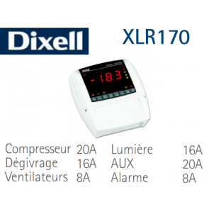 Coffret multifonction XLR170-5N3C3 de Dixell