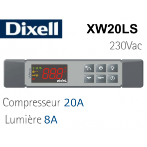 Contr&ocirc;leur digital multifonctionnel XW20LS de Dixell 