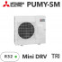 Groupe DRV réversible PUMY-SM125YKM de Mitsubishi