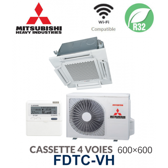 MHI Cassette 4 Voies 600 X 600 FDTC35VH1