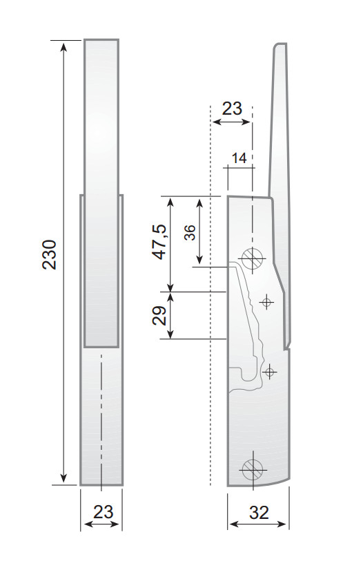 Loqueteau Pour Petits Portillons G 570